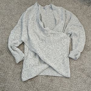 Cupshe oversize criss cross sweater Small